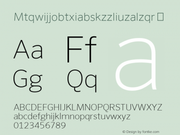 ☞Mtqwijjobtxiabskzzliuzalzqr Version 7.504; 2011; Build 1021;com.myfonts.easy.fontfont.sero-pro.thin.wfkit2.version.4gRm图片样张