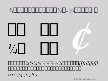 ☞Imprint Expert MT Italic Version 1 - April 2001;com.myfonts.mti.imprint.expert-mt-italic.wfkit2.3MFg图片样张