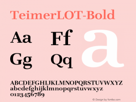 ☞TeimerLOT-Bold Version 1.001;com.myfonts.easy.suitcase.teimer.lot-semi-bold.wfkit2.version.3qP6图片样张