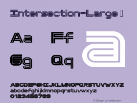 ☞Intersection Large Version 1.0 ;com.myfonts.easy.jiwon-jinsoo.intersection.large.wfkit2.version.4Nnf图片样张