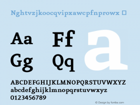 ☞Nghtvzjkoocqvipxawcpfnprowx Version 7.504; 2011; Build 1020;com.myfonts.easy.fontfont.ff-eureka.pro-bold.wfkit2.version.4fHX图片样张