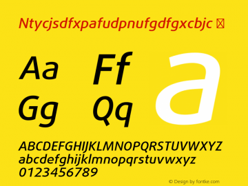 ☞Ntycjsdfxpafudpnufgdfgxcbjc Version 7.504; 2010; Build 1021;com.myfonts.easy.fontfont.daxline.pro-medium-italic.wfkit2.version.4gtM图片样张