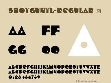 ☞Shotgun TL Version 3.00; 2008;com.myfonts.easy.tilde.shotgun.regular.wfkit2.version.33yK图片样张