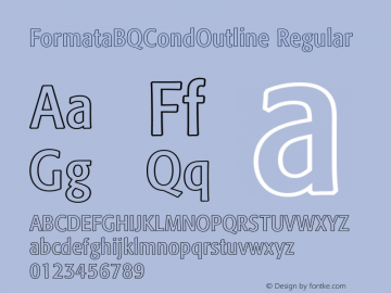 FormataBQCondOutline 001.000图片样张