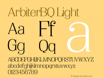 ArbiterBQ-Light 001.001图片样张