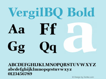 VergilBQ Bold 001.001图片样张