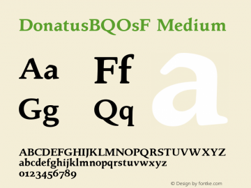 DonatusBQOsF Medium 001.001图片样张