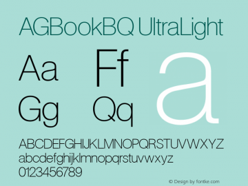 AGBookBQ UltraLight 001.001图片样张