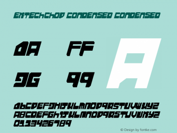 Extechchop Condensed Condensed 001.000图片样张