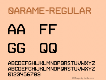 ☞0Arame Regular 1.2;com.myfonts.dimitrelima.0arame.regular.wfkit2.3Sc4图片样张