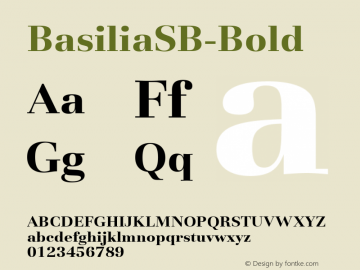☞BasiliaSB-Bold OTF 1.000; PS 001.00;Core 1.0.0;com.myfonts.easy.efscangraphic.basilia-sb.bold.wfkit2.version.2j1h图片样张
