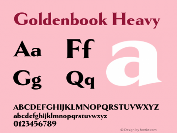 Goldenbook Heavy Version 2.011图片样张