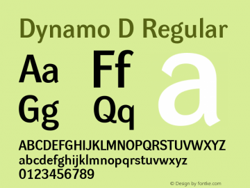 Dynamo D 001.000图片样张