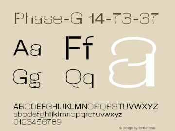 Phase-G 14-73-37 Version 2.000图片样张