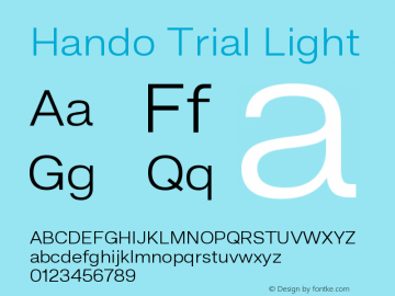 HandoTrial-Light Version 1.000图片样张