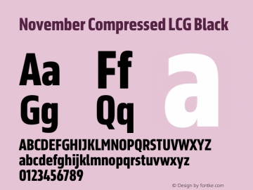 November Compressed LCG Black Version 2.067图片样张
