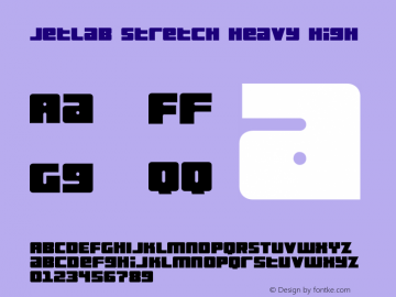 Jetlab Stretch Heavy High Version 1.000;FEAKit 1.0图片样张