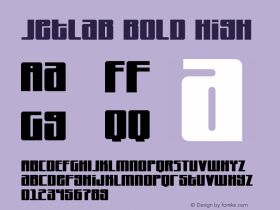 Jetlab Bold High Version 1.000;FEAKit 1.0图片样张