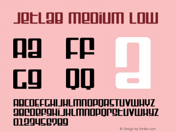 Jetlab Medium Low Version 1.000;FEAKit 1.0图片样张