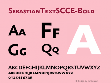 ☞Sebastian Text SC CE Bold 001.000;com.myfonts.easy.storm.sebastian.text-sc-bold.wfkit2.version.2b7v图片样张