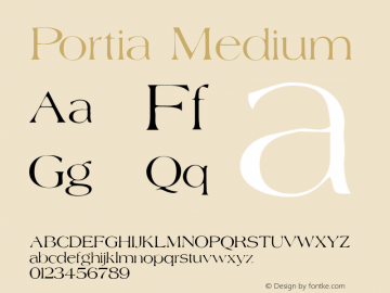 Portia Medium 001.000图片样张