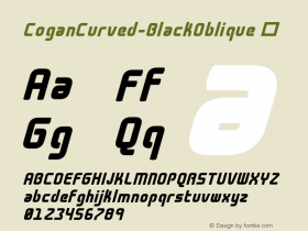 ☞Cogan Curved Black Oblique Version 1.000;com.myfonts.easy.leandro-ribeiro-machado.cogan-curved.black-oblique.wfkit2.version.4kDk图片样张