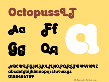 ☞Octopuss LT Version 1.01;com.myfonts.linotype.octopuss.octopuss.wfkit2.3Jkd图片样张