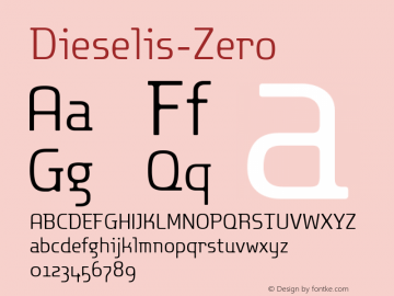 ☞Dieselis-Zero 001.000;com.myfonts.easy.dsgnhaus.dieselis.zero.wfkit2.version.2XLB图片样张