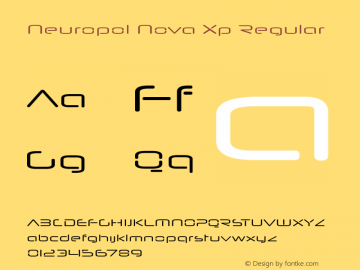 Neuropol Nova Xp Regular Version 1.100 2003图片样张