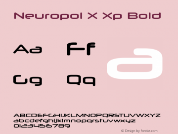 Neuropol X Xp Bold Version 2.003图片样张