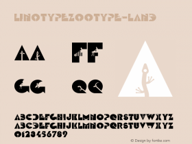 ☞LinotypeZootype Land Version 1.02;com.myfonts.easy.linotype.zootype.linotype-zootype-land.wfkit2.version.3GHX图片样张