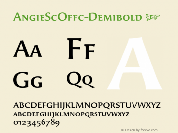 ☞Angie SC Offc Demibold Version 7.504; 2010; Build 1003;com.myfonts.easy.fontfont.ff-angie.offc-demi-bold-sc.wfkit2.version.3Y8X图片样张