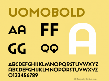 ☞UomoBold 1.000;com.myfonts.easy.latinotype.uomo.bold.wfkit2.version.4gUk图片样张