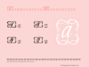 ☞CopperplateDecorative Version 1.000 2006 initial release;com.myfonts.intellecta.copperplate-decorative.regular.wfkit2.2GbP图片样张