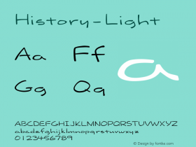 ☞History Light com.myfonts.kenrusselldesign.history.light.wfkit2.3uMw图片样张