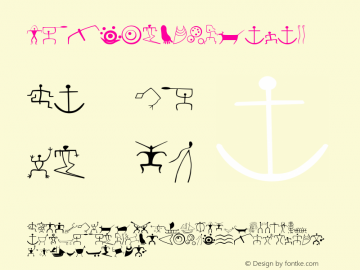☞PetroglyphHawaii Version 001.000 ; ttfautohint (v1.5);com.myfonts.easy.mti.petroglyph-hawaii.petroglyph-hawaii.wfkit2.version.tKt图片样张