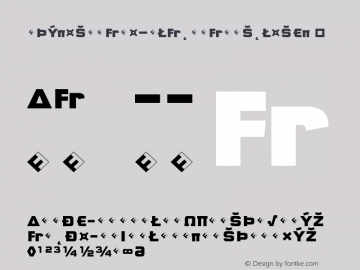 ☞QTypeSquare-BlackMajusclesEp Version 4.460 2004; ttfautohint (v1.5);com.myfonts.easy.fontfont.ff-qtype.square-black-majuscles-ep.wfkit2.version.39ho图片样张