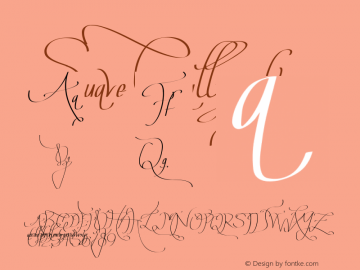 ☞Suave Calligraphy com.myfonts.easy.argentina-lian-types.suave-calligraphy.regular.wfkit2.version.33nE图片样张