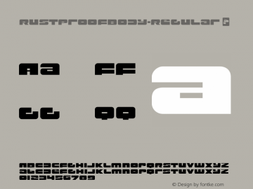 ☞RustproofBody-Regular Version 3.100;com.myfonts.typodermic.rustproof-body.regular.wfkit2.3QV6图片样张