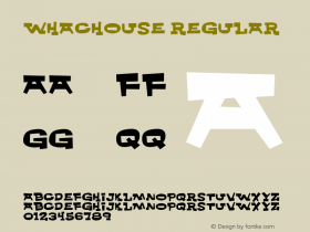 Whachouse Regular 001.000图片样张