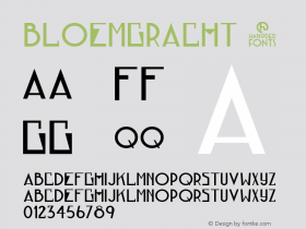 ☞Bloemgracht Version 1.000;com.myfonts.easy.hanoded.bloemgracht.regular.wfkit2.version.4du4图片样张