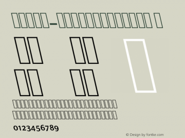 ☞Khatt-RegularItalic Version 1.000; ttfautohint (v1.5);com.myfonts.easy.arabetics.khatt.regular-italic.wfkit2.version.4m9T图片样张