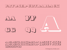 ☞FatoneD-UltraBlack Version 1.000; ttfautohint (v1.3);com.myfonts.easy.librito.fatone.ultra-black-d.wfkit2.version.4mQS图片样张