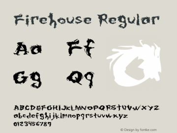 Firehouse Regular 001.000 Font Sample