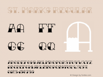 St. Marks Regular Version 1.0图片样张
