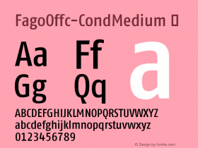 ☞Fago Offc Cond Medium Version 7.504; 2009; Build 1020; ttfautohint (v1.5);com.myfonts.easy.fontfont.fago-office.offc-condensed-medium.wfkit2.version.3XZG图片样张