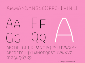 ☞Amman Sans SC Offc Thin Version 7.504; 2010; Build 1020;com.myfonts.easy.fontfont.amman-sans-pro.offc-thin-sc.wfkit2.version.3Yix图片样张