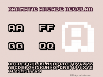 Karmatic Arcade Regular Version 1.0图片样张