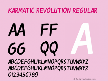 Karmatic Revolution Regular Version 1.0图片样张