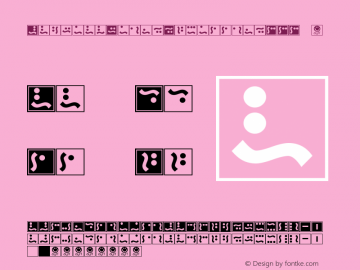 ☞MartianTilesSquigglesCCC Version 1.000 2018 initial release; ttfautohint (v1.5);com.myfonts.easy.aah-yes.martian-tiles.squiggles-ccc.wfkit2.version.53HY图片样张